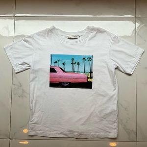 Pull & bear car tee for women.